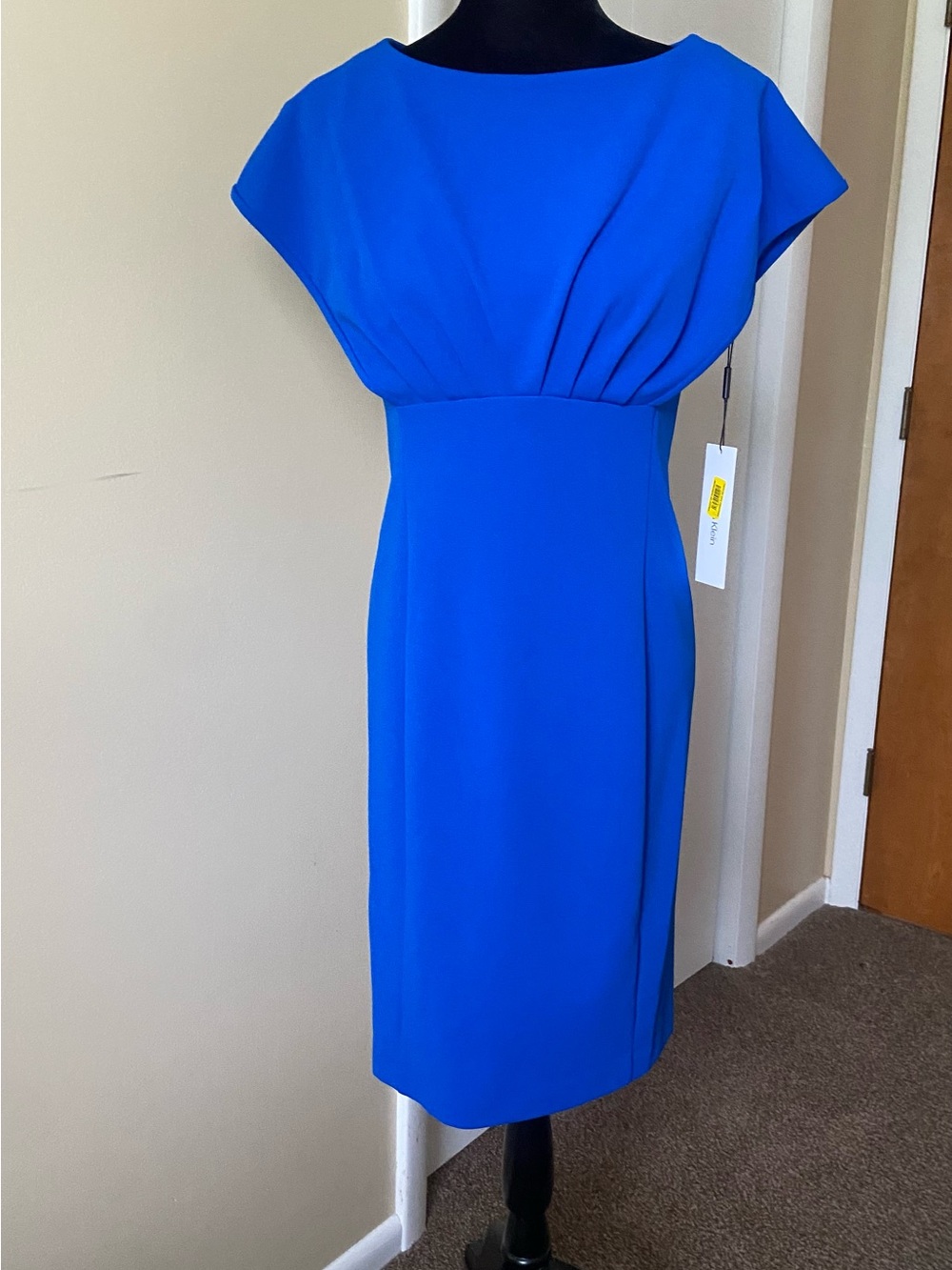 Calvin Klein Bold Cobalt Midi Dress